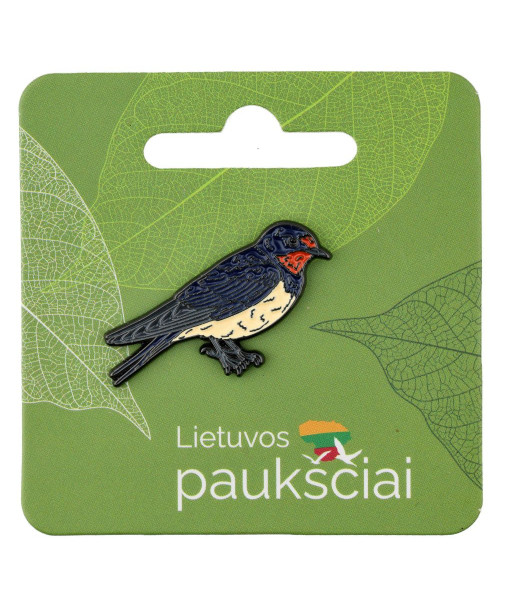 Enamel Pin Barn Swallow